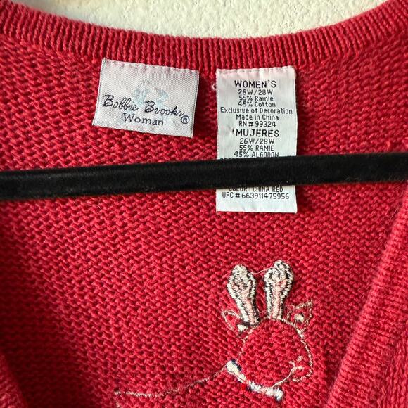Vintage christmas sweater vest - Picture 6 of 7